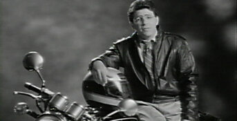 jim sokolove on a motorcycle