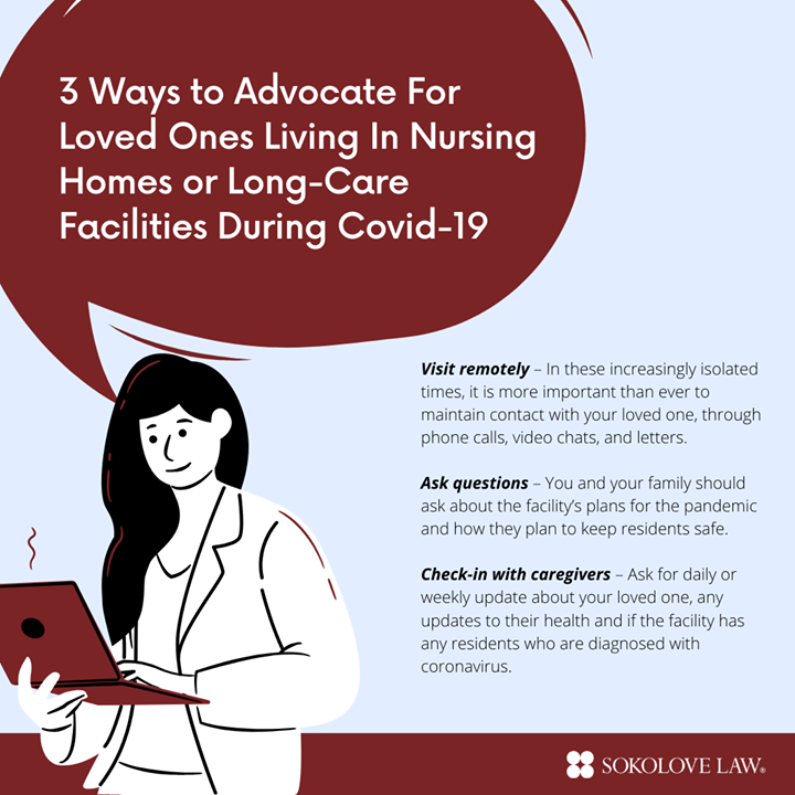 3 Ways to Advocate for Loved Ones Living in Nursing Homes infographic
