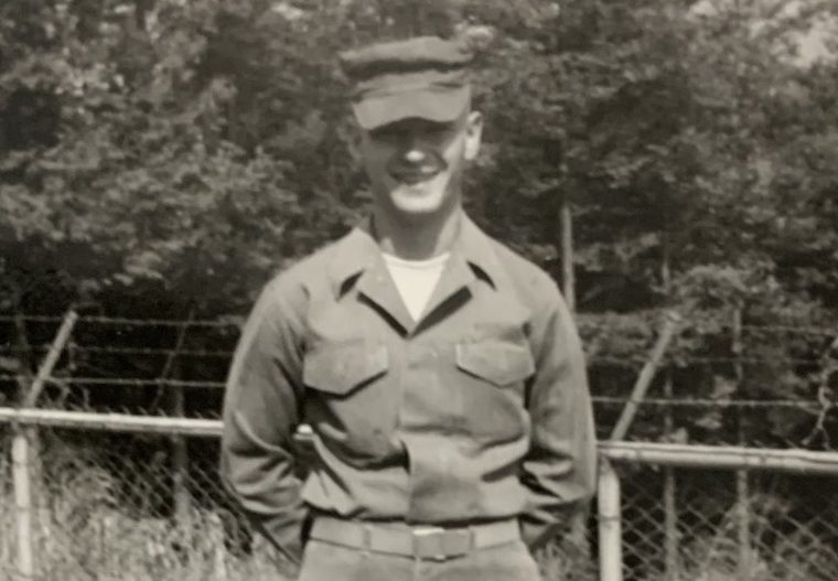 Photo of U.S. Marine John Carberg who died from bladder cancer caused by Camp Lejeune water contamination