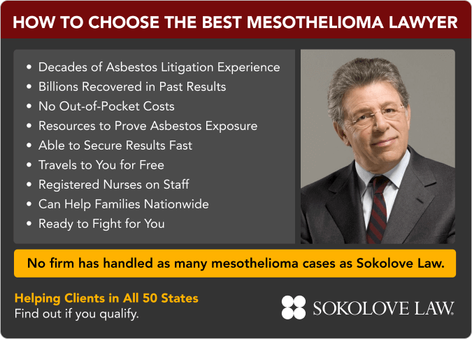 How to choose the best mesothelioma lawyer