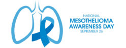National Mesothelioma Awareness Day graphic