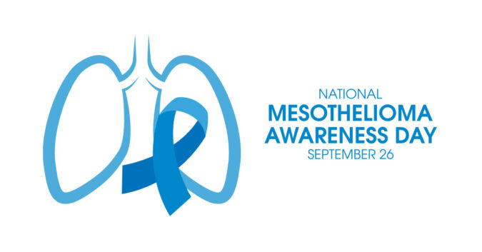 National Mesothelioma Awareness Day graphic.