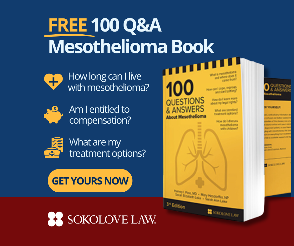 Get a 100% Free Mesothelioma Book — Sent Overnight!