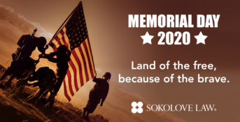 Memorial Day 2020 Sokolove Law