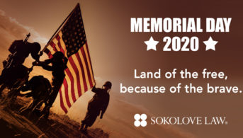 Memorial Day 2020 Sokolove Law