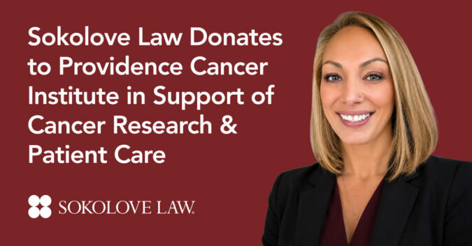 Sokolove Law Donates to Providence Cancer Institute in Support of Cancer Research & Patient Care