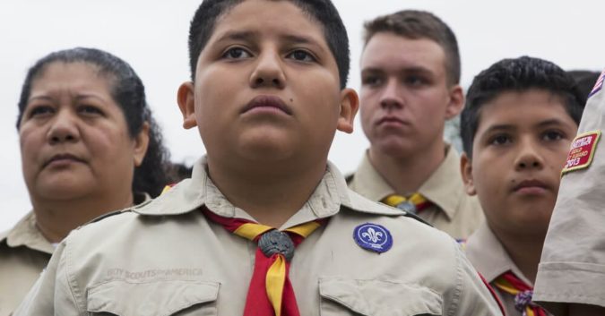 angry boy scouts