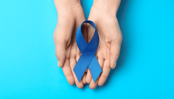 blue mesothelioma awareness ribbon