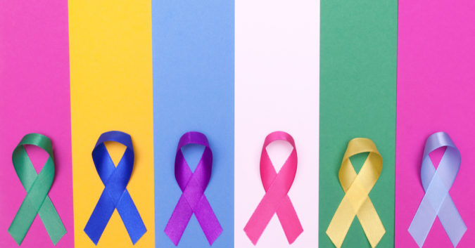 cancer prevention ribbons