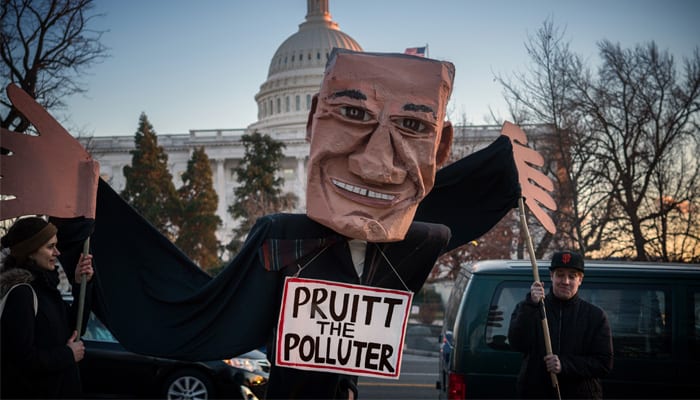 Reinvention of EPA under Trump and Pruitt Leaves Americans Unprotected