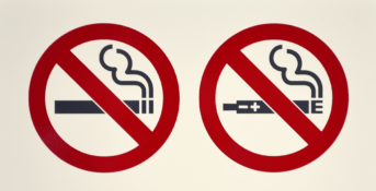 no smoking or e-cigarettes sign