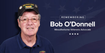 Remembering Bob O'Donnell, U.S. Navy veteran and mesothelioma veterans advocate