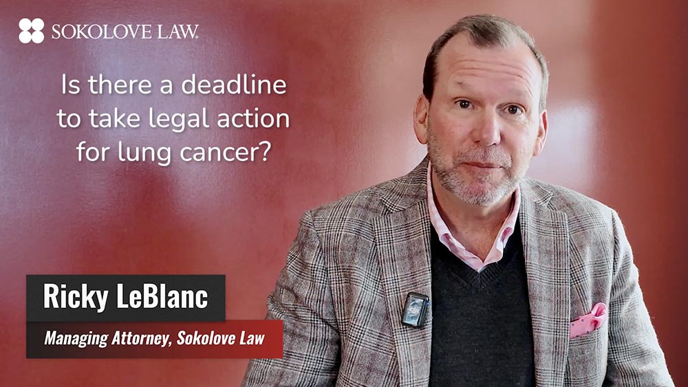 Deadline to File an Asbestos Lung Cancer Claim | Q&A with Ricky LeBlanc Video Thumbnail