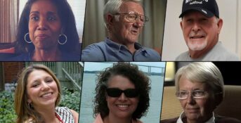 Six mesothelioma survivors