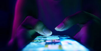 Social media addiction can keep teens glued to their phones