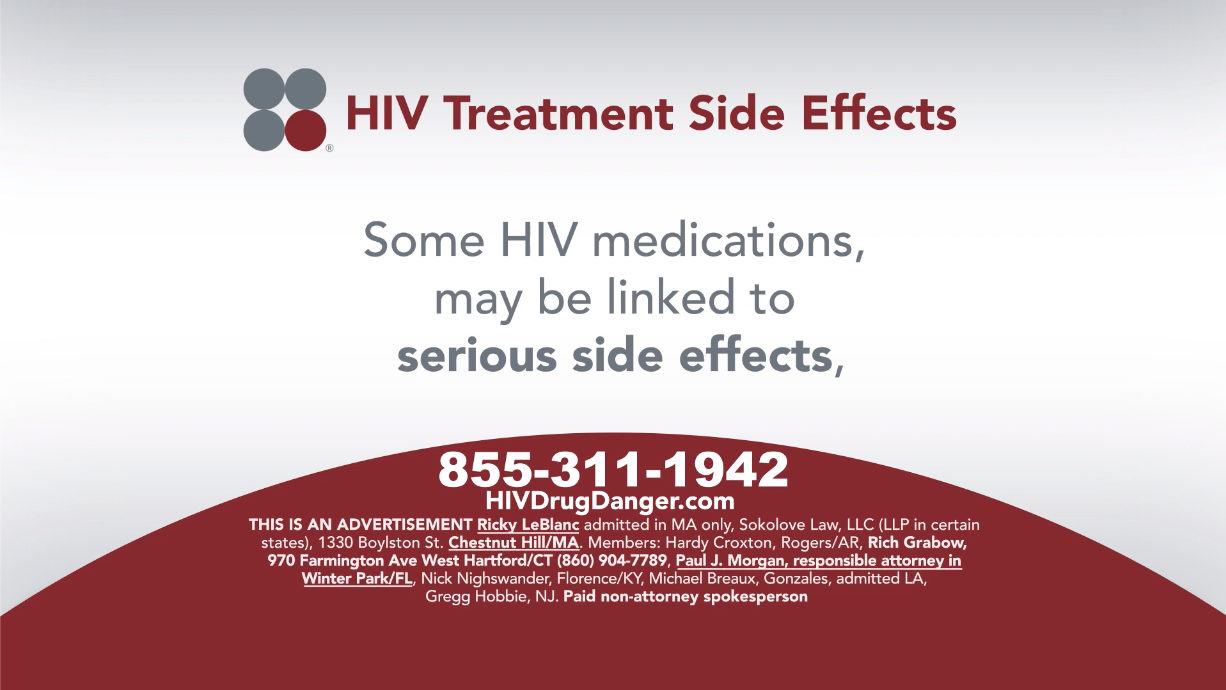 Sokolove Law HIV Drugs Commercial Video Thumbnail