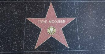 Hollywood star for actor Steve McQueen, who passed away from mesothelioma
