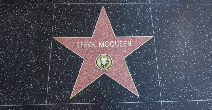 Hollywood star for actor Steve McQueen, who passed away from mesothelioma