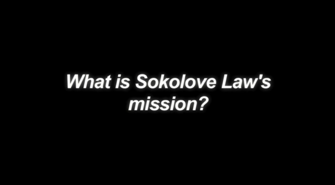 The Mission Of Sokolove Law Video Thumbnail