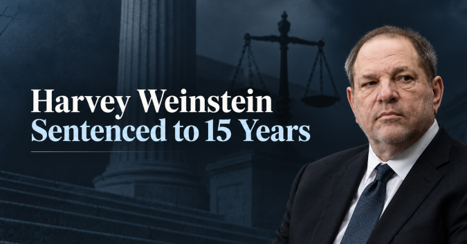 Harvey Weinstein sentenced to 15 years in prison