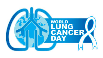 world lung cancer day graphic